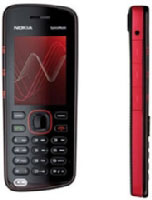 Nokia 5220 XpressMusic - Telfono mvil con cmara digital / reproductor digital / radio FM - GSM - rojo (002H680)